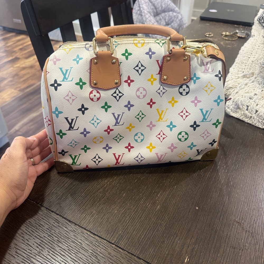 Multicolor Designer Handbag - Picture 3 of 6